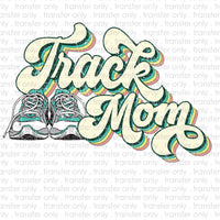 Track Mom Retro Sublimation Transfer