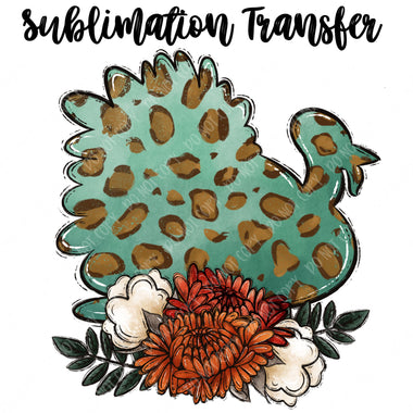 Leopard Turkey Sublimation Transfer