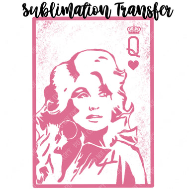 Queen Sublimation Transfer