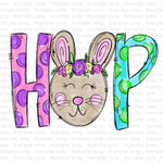 Hop Easter Sublimation Transfer