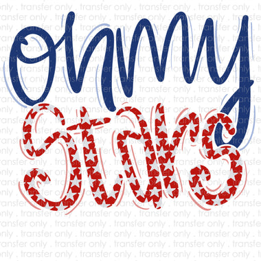 Oh My Stars Sublimation Transfer