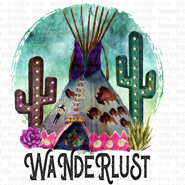 Wanderlust Sublimation Transfer