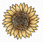 Watercolor Sunflower Sublimation Transfer