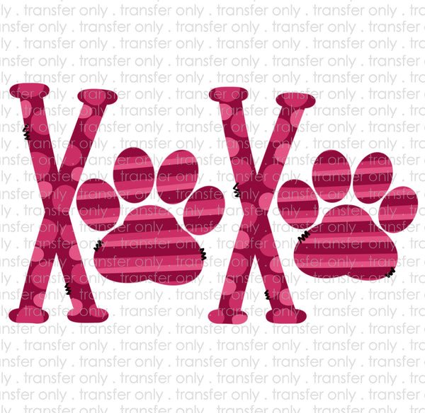 XoXO Paws Sublimation Transfer
