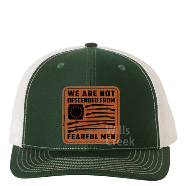 Descended from Fearful Men Leather Patches *Patch Only*
