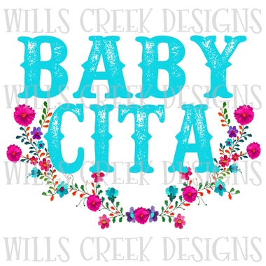 Babycita Floral Digital Download