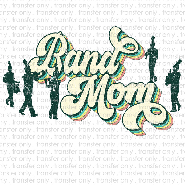 Band Mom Retro Sublimation Transfer