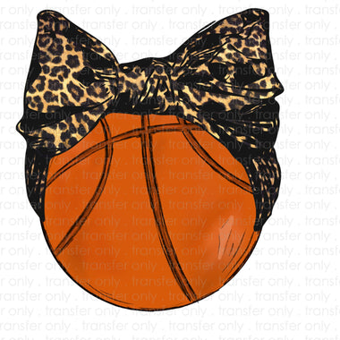 Basketball Bow Sublimation Transfer