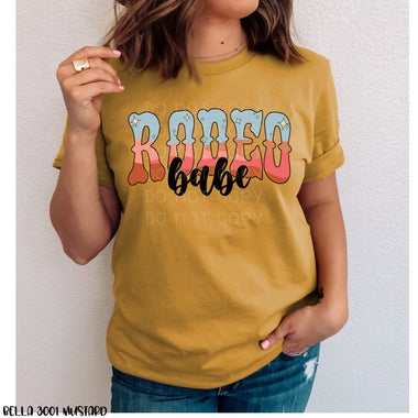 *No Restocks* Rodeo Babe Screen Print Transfer High Heat T25