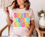 Summer Screen Print High Heat Transfer U9