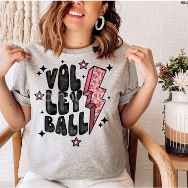 Volleyball Screen Print High Heat Transfer B23