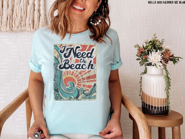 I need the Beach Screen Print Transfer *High Heat* C4