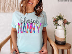 “No restocks” Blessed Nanny Screen Print High Heat Transfer V140