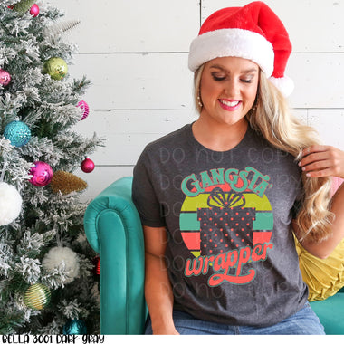 "No Restocks" Wrapper Screen Print High Heat Transfer T132