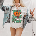 "No restocks" Trick or Treat Smell my Feet Screen Print High Heat Transfer