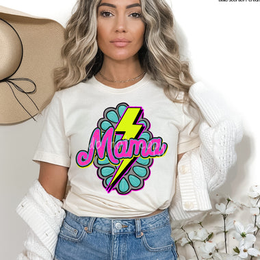 Mama Screen Print High Heat Transfer Q28