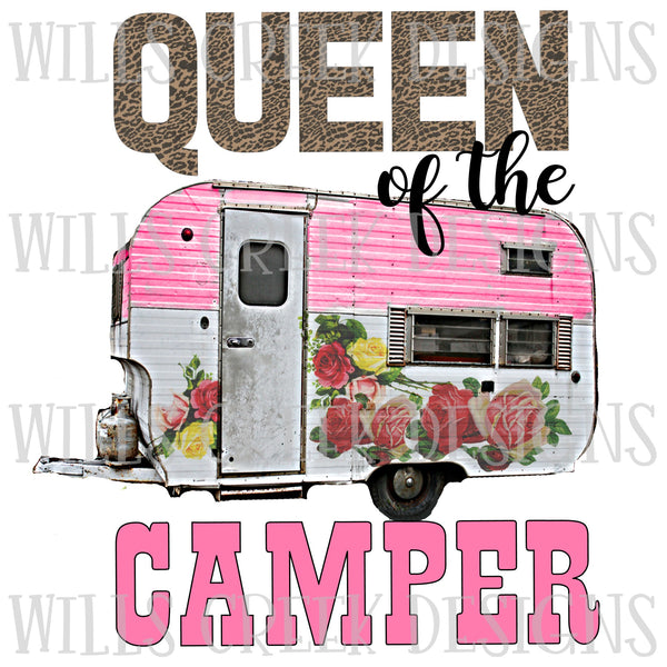 Queen of the Camper Digital Download