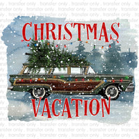 Christmas Vacation Sublimation Transfer