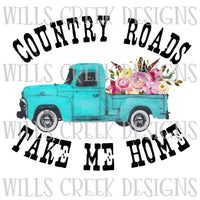 Country Roads Take Me Home Digital Download