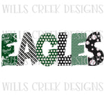 Eagles Doodle Digital Download