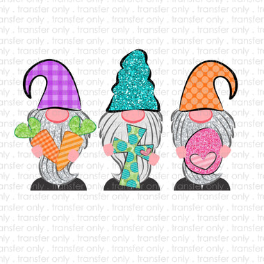 Easter Gnomes Sublimation Transfer