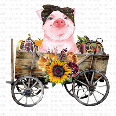 Pig Wagon Sublimation Transfer