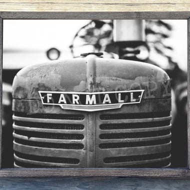 Tractor Canvas Print Framed or Unframed