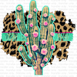 Fringe Cactus Sublimation Transfer