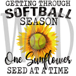 Getting Through Softball Season One Sunflower Seed at a Time Digital Download