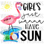 Girl's Just Wanna have Sun Digital Download