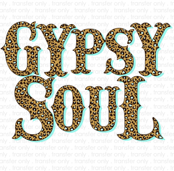 Gypsy Soul Sublimation Transfer