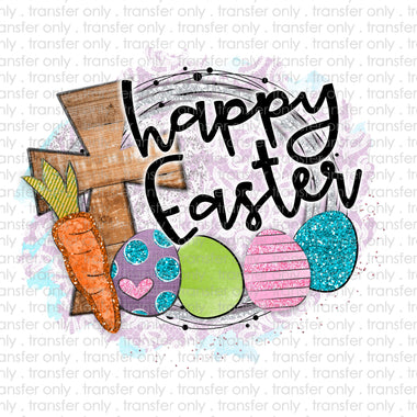 Happy Easter Sublimation Transfer