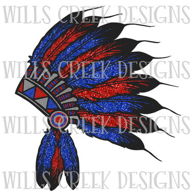 Glitter Headdress Digital Download