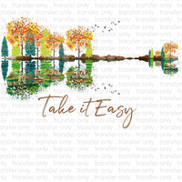 Hippie Take it Easy Sublimation Transfer