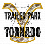 Trailer Park Tornado Sublimation Transfer