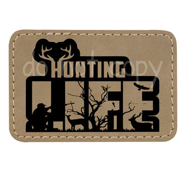 Hunting Life Leather Patches *Patch Only*