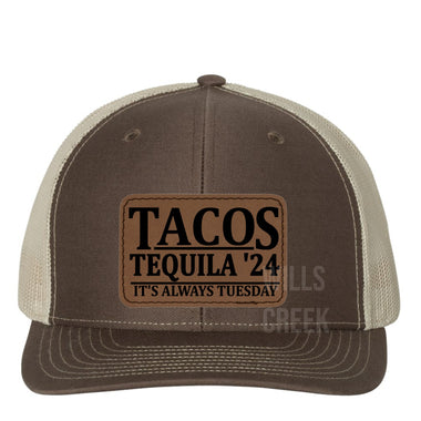 Tacos & Tequila Leather Patches *Patch Only*