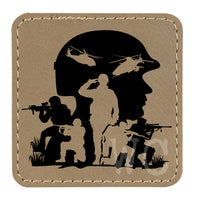Soldier Leather Patches *Patch Only*