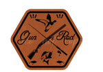 *Hat Press Required* Gun & Rod Patches