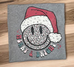 Merry & Bright Hat Screen Print High Heat Transfer Y25