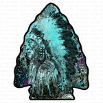 Indian Arrowhead Sublimation Transfer