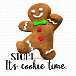 Stop Cookie Time Sublimation Transfer