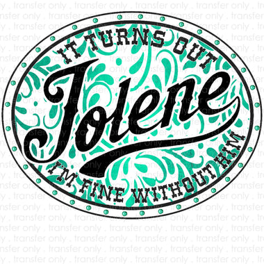 Jolene Sublimation Transfer