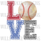 LOVE Baseball Digital Download