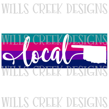 Oklahoma Local Stripe Digital Download