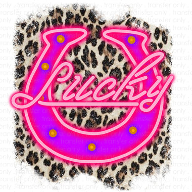 Lucky Horseshoe Sublimation Transfer