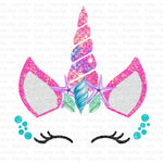 Mermaid Unicorn Sublimation Transfer