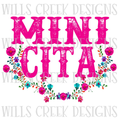 Minicita Floral Digital Download