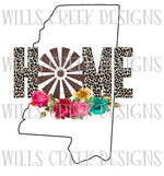 Mississippi Home Windmill Sublimation Transfer