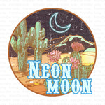 Neon Moon Sublimation Transfer